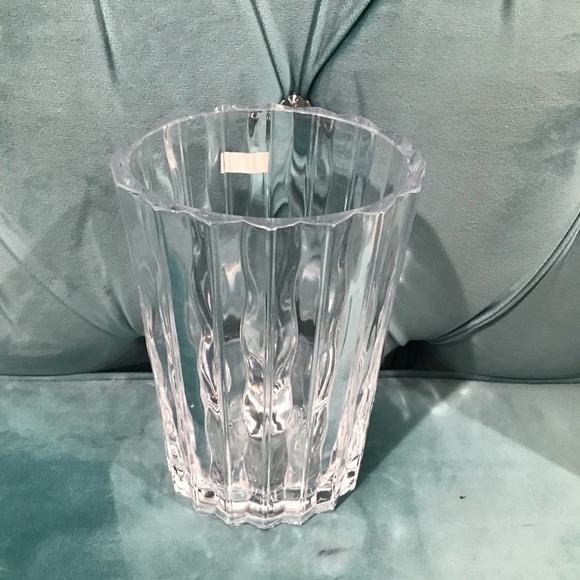 Marquis by Waterford 8" Lead Crystal Oval Vase #156027 Signed, Made in Japan - Picture 4 of 10